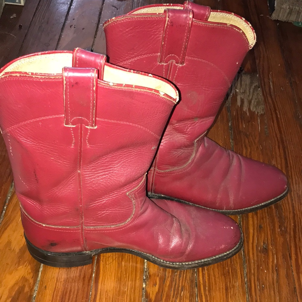 Vintage Justin cowboy boots